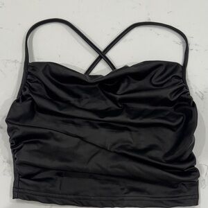 Black Women's Strappy Top